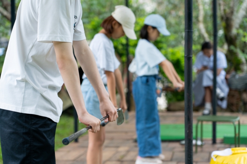 フィリピン留学 Cebu21 - Baguio JIC Premium campus-Golf-27